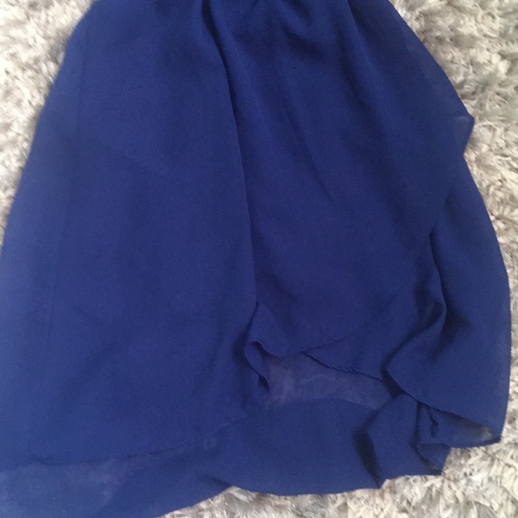 Navy blue girls dress - Picture 3 of 4